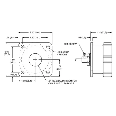 Korektor siły hamowania Wilwood 340-4990 pokrętło