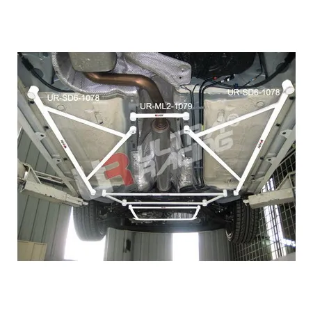 Rozpórka podłogi (Floor Bars) Ultra Racing for Ford Focus MK2 2.0 TDCI