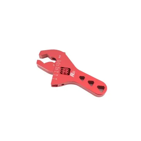 Klucz nastawny do końcówek AN3-AN20 czerwony