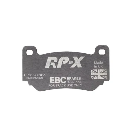 DP81377RPX Sportowe klocki hamulcowe RP-X Racing EBC Brakes CATERHAM 7 7 Race Upgrade 7 CSR GTM Libra Lotus Elise Series 2 Elise Series 3 Europa Exige