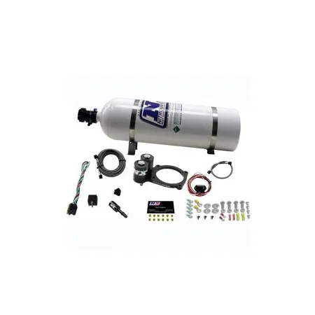 Nitrous Plate System with 15Lb Bottle for Dodge Hellcat / Demon Nitrous Express NX 20943-15