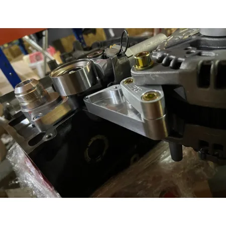 Adapter Pompy Wody z Mocowaniem Alternatora MZR Garage Toyota 1JZ 2 JZ Wyjście AN20