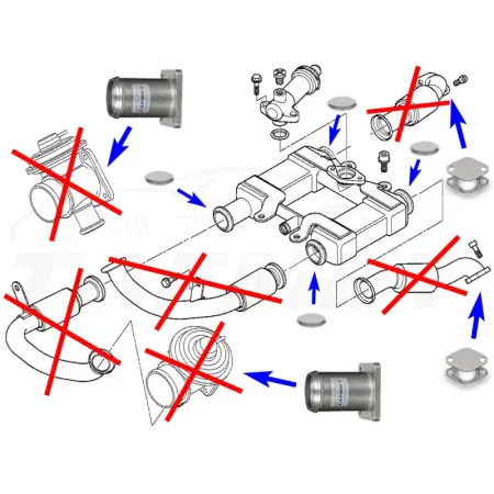 Zamiennik zaworu EGR BMW serii 7 z silnikiem 4.0 D M67