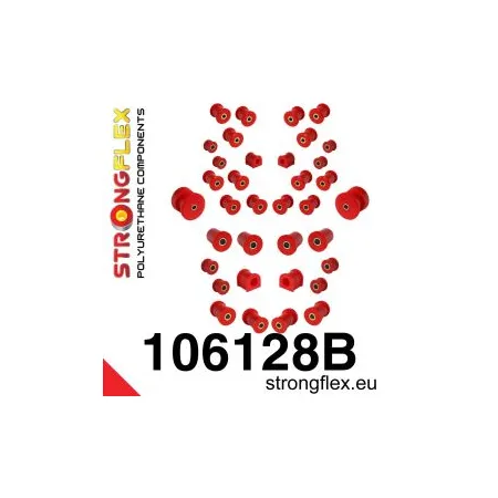 106128B: Zestaw poliuretanowy kompletny Mazda MX-5 NA