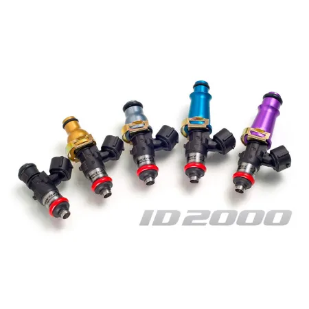 Zestaw 4 wtryskiwaczy paliwa Injector Dynamics 2000cc/min, Audi / VW 1.8T 2.0T / BMW E30 M3 88-91 / Mazda Miata MX-5 06-14 / Nissan 200SX S13 S14 S15