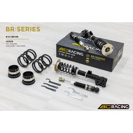 Zawieszenie gwintowane BC Racing R-31-BR-RS Lexus RX200T AGL20W/AGL25W 2015+ (2WD/AWD)