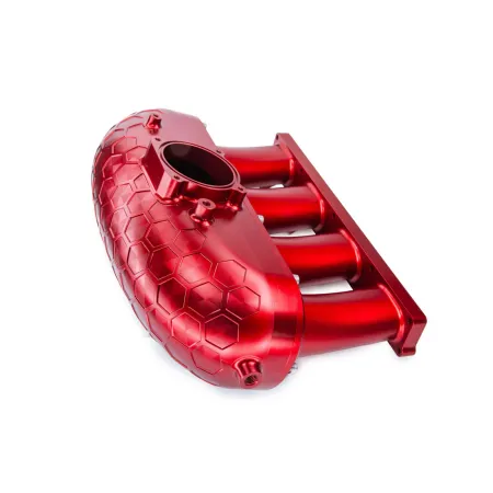 RTMG Performance Aluminiowy Kolektor Dolotowy Billet V2 2.0 TSI TFSI EA888 Gen 4 Czerwony