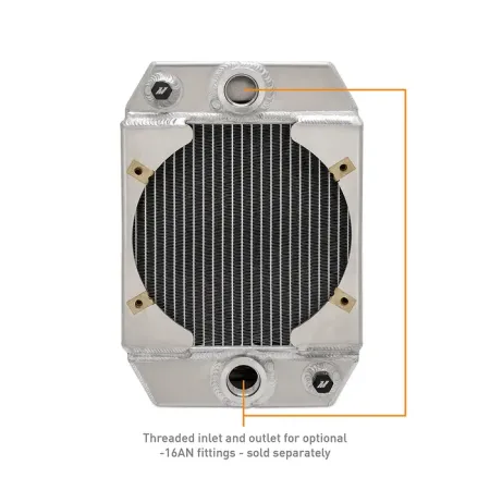 Mishimoto MMRAD-UNI-DRG Universal Drag Race Performance Aluminum Radiator
