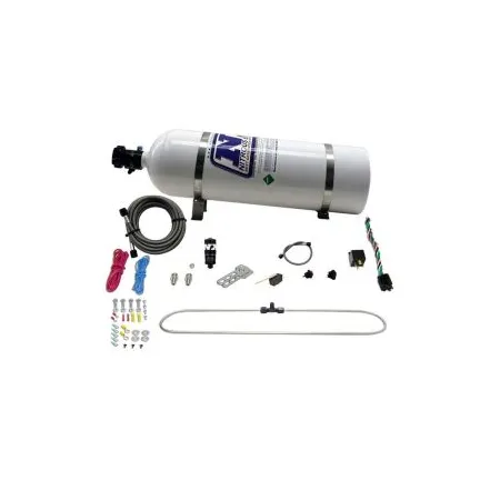 N-Tercooler Spray Ring Reduces Air Inlet Temp On Turbo Applications with 15Lb Bottle Nitrous Express NX 20000R-15