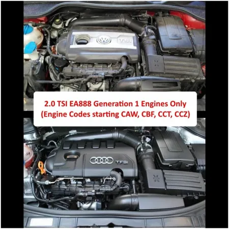 Dedykowany układ dolotowy Ramair JSK-123-BK Skoda Octavia 1.8 2.0 TSI VRS