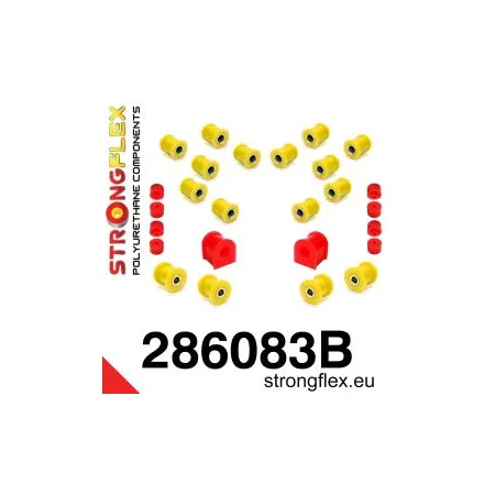 286083B: Zestaw zawieszenia tylnego Nissan 200SX S13