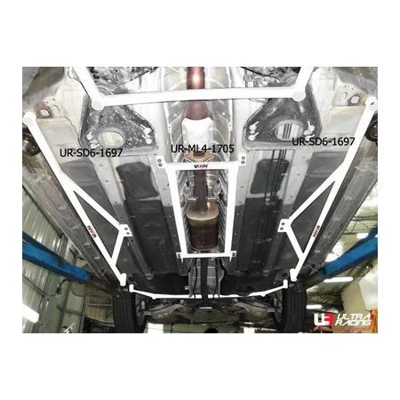 Rozpórka tylna boczna (Rear Side Bars) Ultra Racing Nissan Teana 09+ J32