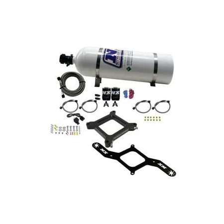 4150 Assassin Plate Gasoline Stage 6 50-300Hp with 15Lb Bottle Nitrous Express NX 67040-15