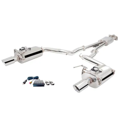 Układ wydechowy XForce z systemem Varex FORD MUSTANG 2015-2017 CONVERTIBLE GT 5.0L V8 stal nierdzewna