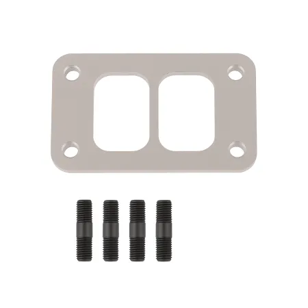 Flansza wydechowa kolektora nierdzewna SS304 T3 Twin Scroll ze szpilkami