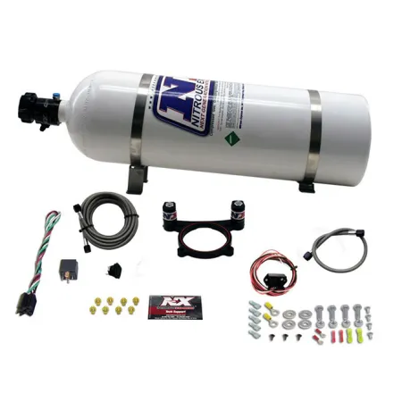 Plate System with 15Lb Bottle for Ford Coyote 5.0L / Godzilla 7.3 Nitrous Express 20948-15