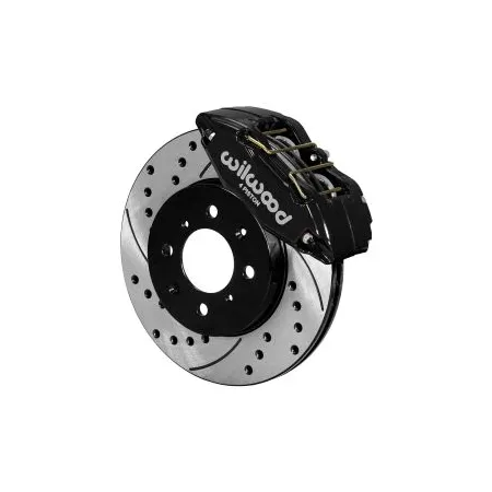 Wilwood 140-12996 Kuty przedni zestaw hamulcowy DPHA 10.32 wiercony czarny Honda Acura