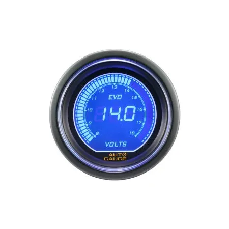 Wskaźnik New Auto Gauge Napięcie EVO