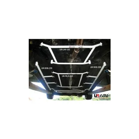 Rozpórka tylna (Rear Torsion Bar) (230-B) Ultra Racing Proton Wira 1.3/1.5 2WD 93-09