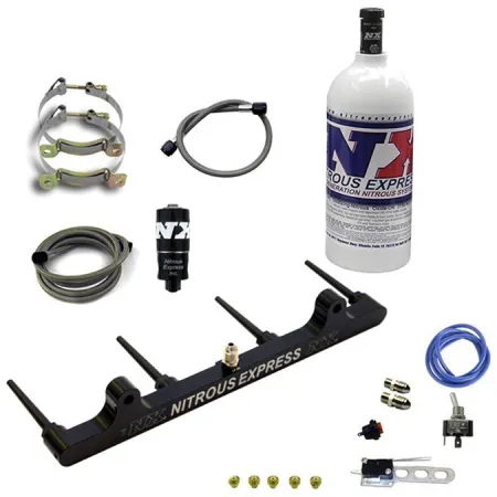 Billet Spray Bar System for Hayabusa 2008+ with 2.5Lb Bottle Nitrous Express NX 62201-2.5P