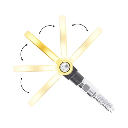 Ucho holownicze Jr.Spec okrągłe M16x3.0 żółte