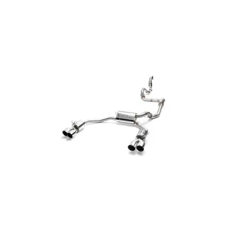 Kompletny układ wydechowy HONDA Civic Type R Fk2 2.0T z katalizatorem Euro 4 200 CPSI