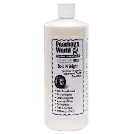 POORBOY'S WORLD Bold N Bright Tire Dressing 946ml
