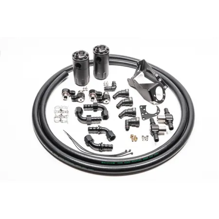 Dual Catch Can Kit for Nissan R32 GT-R Fluid Lock Radium Engineering