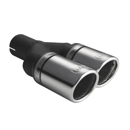 Uniwersalna końcówka tłumika okrągła 70mm długość 200/180mm średnica montażowa 60mm