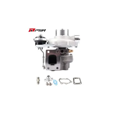 Turbosprężarka Pulsar PSR 2860 Gen2 .64 T25 wlot 5 Bolt wylot Billet 14psi Łożyska kulkowe