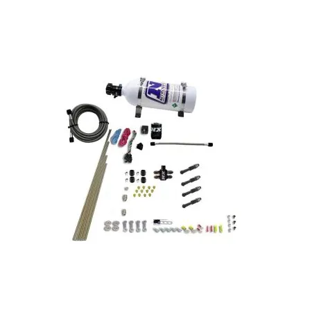 Dry Direct Port Nitrous System 4 Cylinder 5LB Nitrous Express NX 93046-05