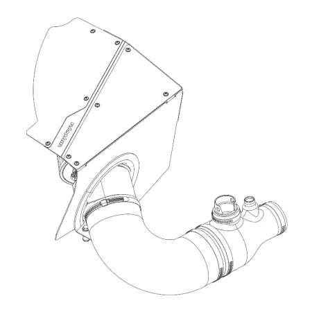 Dedykowany układ dolotowy Ramair PRK-407-BK BMW 2 3 4 Series X3 X4 2.0 B48