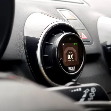 Ramka nawiewu z miejscem na wyświetlacz 52mm CANchecked Audi A1 / S1 2014-2018