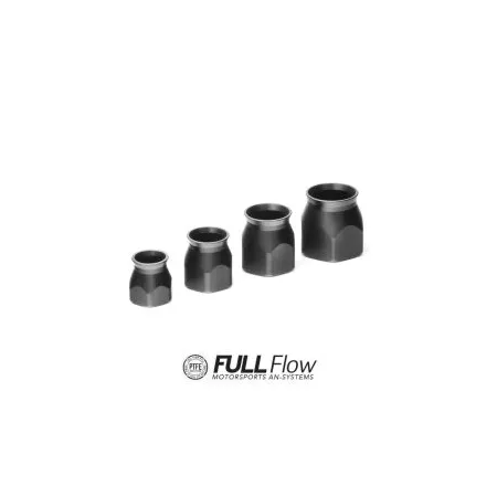 Nuke Performance PTFE Hose End Fitting Spare Socket AN10, Black