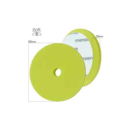 Menzerna Premium Soft Cut Foam Pad 150mm Green