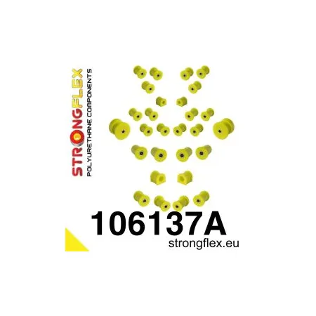 106137A: Zestaw poliuretanowy kompletny SPORT Mazda MX-5 NB