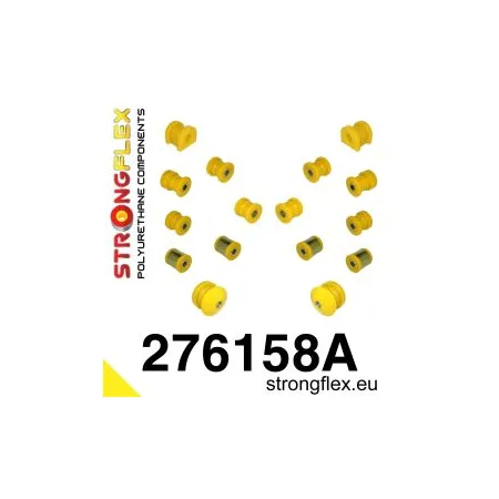 276158A: Zestaw tulei tylnego zawieszenia SPORT Subaru Baja