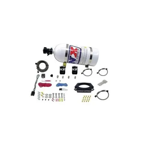 LS 90mm Plate System with 10Lb Bottle for GM Vehicles Nitrous Express NX 20934-10