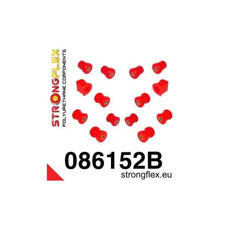 086152B: Zestaw poliuretanowy tylnego zawieszenia AP2 Honda S2000 AP2