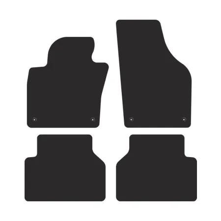 Dywaniki welurowe Premium FMIC Performance VW Tiguan I 2007-2015