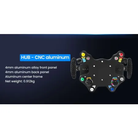 Panel Kontrolny Hub Piasta Kierownicy SIMSONN Symulator Simracing - CNC Aluminium