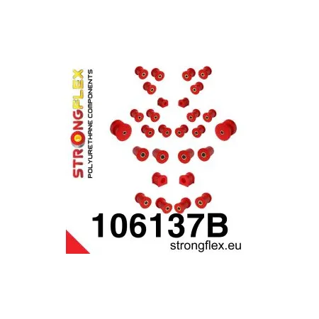 106137B: Zestaw poliuretanowy kompletny Mazda MX-5 NB