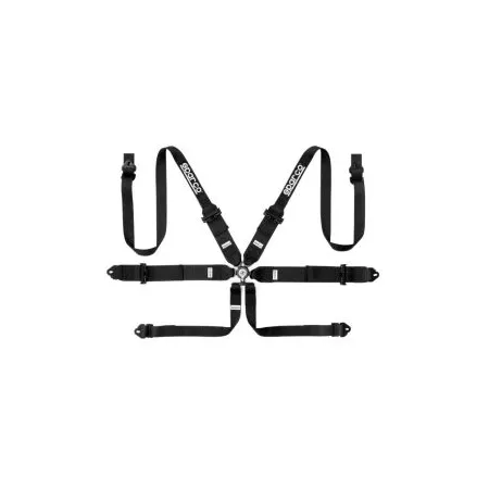 Sparco 04818RH1 Harness 6pts Black FIA Approved 8853-2016 up to 2029