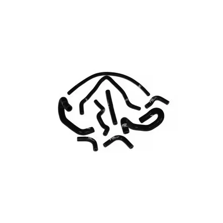 Przewody silikonowe do układu chłodzenia Toyota Altezza / Lexus IS200 3S-GE