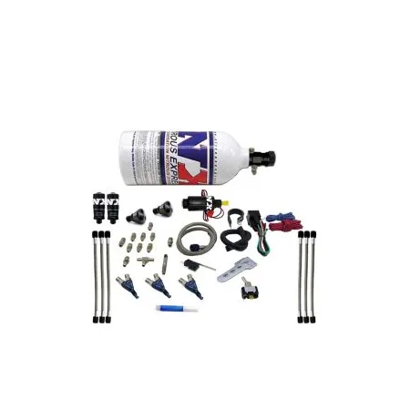 Three Cylinder Piranha System with 2.5Lb Bottle Nitrous Express NX 60033P