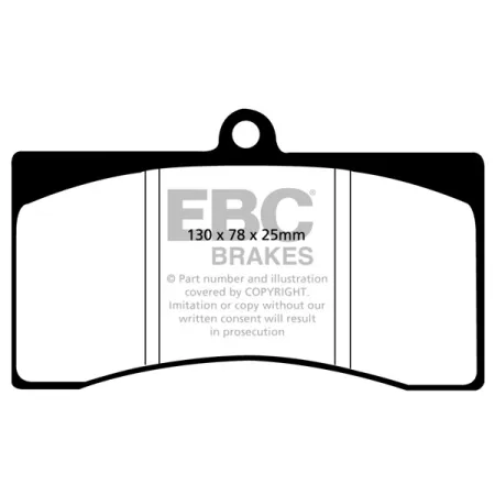 DP4011R Klocki hamulcowe YELLOWSTUFF EBC Brakes Aston Martin DB7 Virage Virage Volante V8 Coupe V8 Vantage V8 Vantage Le Mans V8 Volante Jaguar Aston