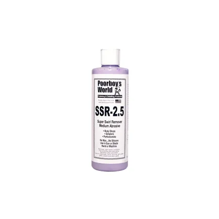 POORBOY'S WORLD SSR 2.5 Medium Super Swirl Remover 473ml