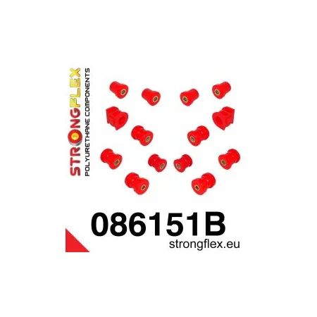 086151B: Zestaw poliuretanowy tylnego zawieszenia AP1 Honda S2000 AP1