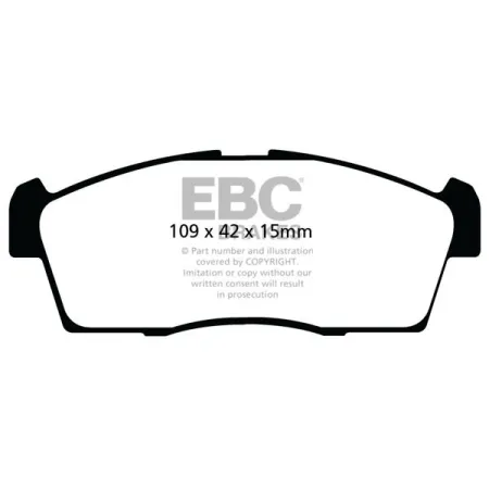 DPX2042 Klocki hamulcowe ULTIMAX2 EBC Brakes Suzuki Alto