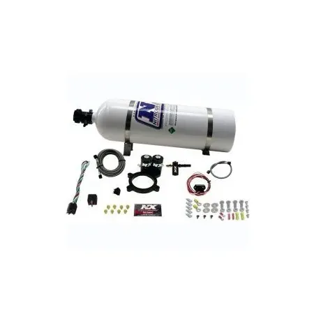 Nitrous Plate System with 15Lb Bottle for Ford Coyote Truck 5.0 2021+ Nitrous Express NX 20959-15